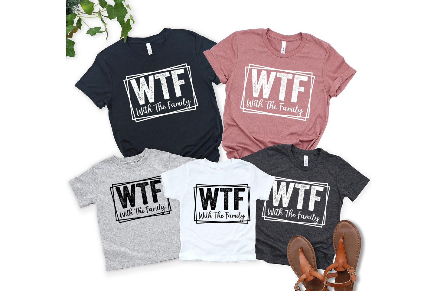 Funny Family Vacation Shirt | WTF Matching Group Tee | Sarcastic Travel Vacation Apparel