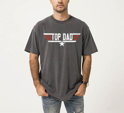 Top Dad T-Shirt, Top Dad T Shirt,Comfort Colors®Top Dad Shirt,  Christmas dad gift from daughter, dad gift from son, Mens Shirt