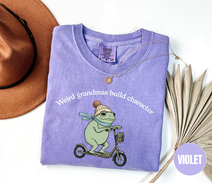 Funny Grandma Tee, Mother's Day Gift for Grandma, Grandma Birthday Outfit, Cool Grandma Quote, Comfort Colors Funny Frog Best Nana Shirt