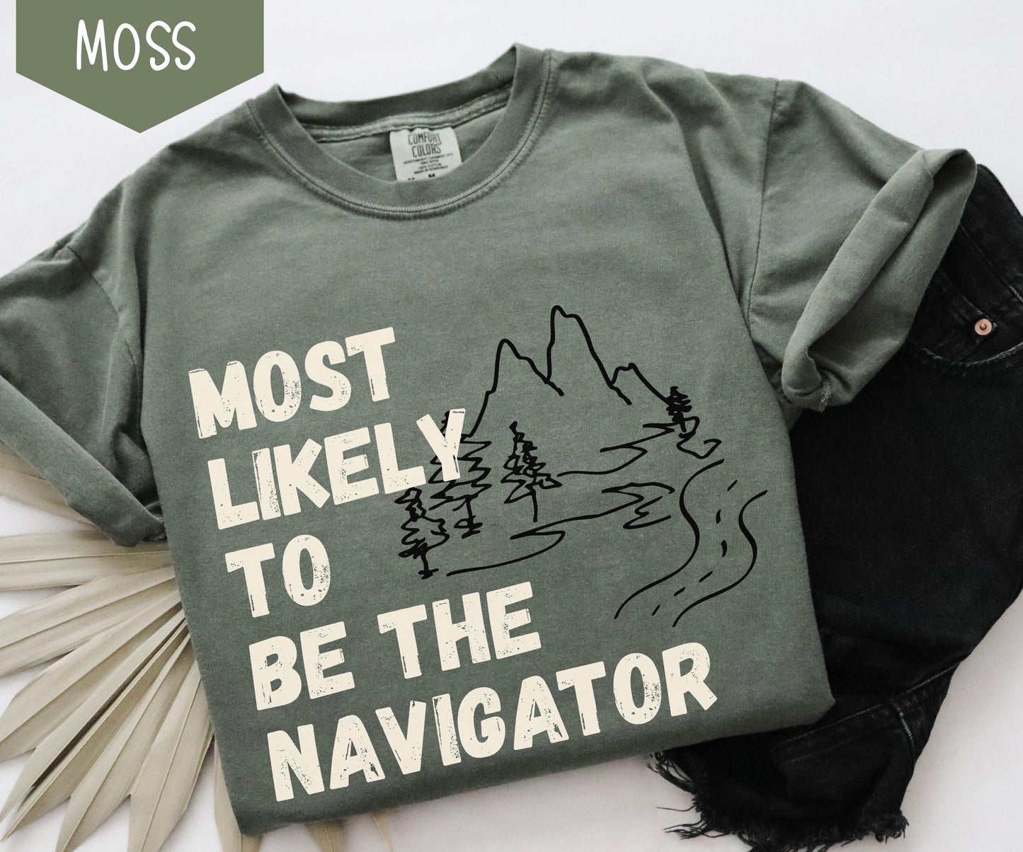 Most Likely To Family Road Trip Shirts | Personalized Vacation Group Apparel | Comfort Colors Matching Trip Tees