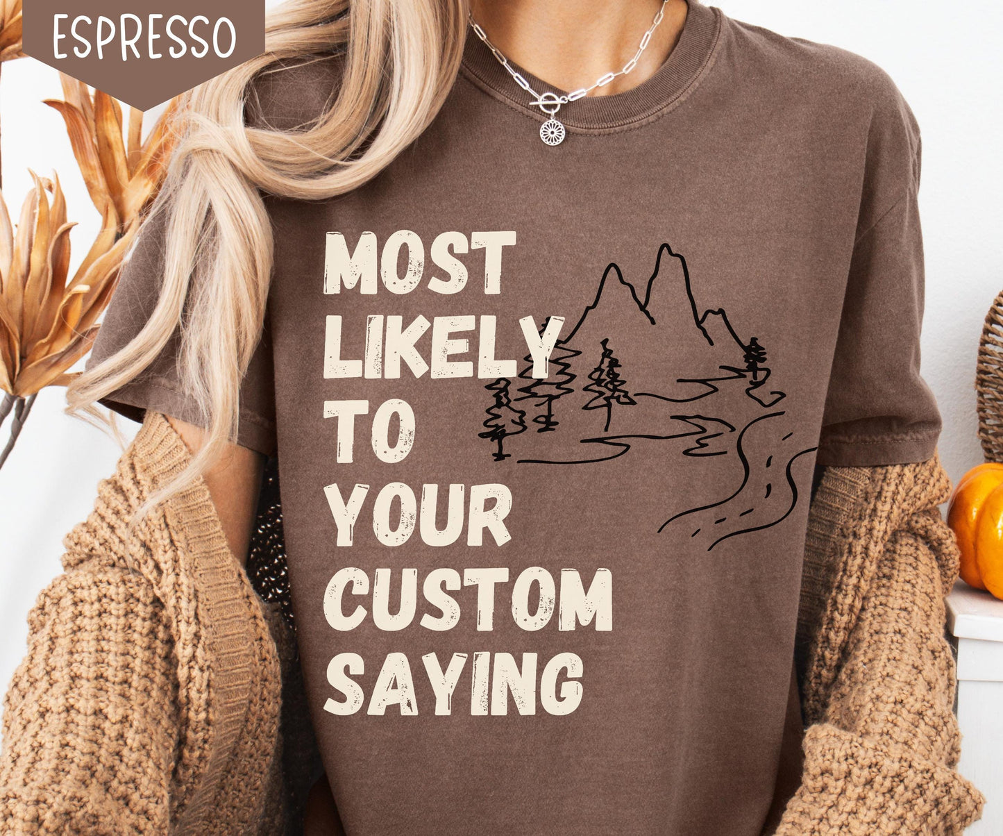 Most Likely To Family Road Trip Shirts | Personalized Vacation Group Apparel | Comfort Colors Matching Trip Tees