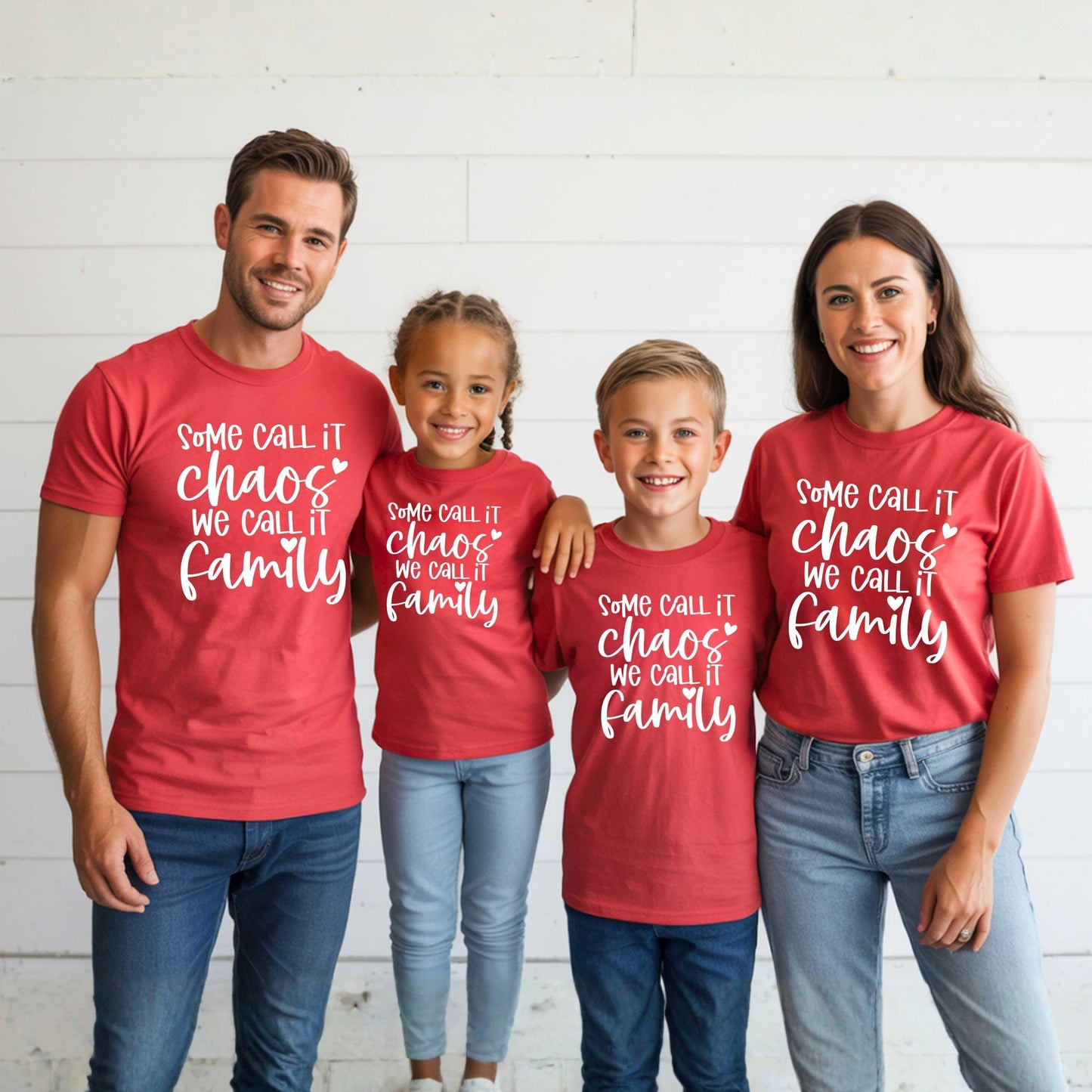 Chaos Family Matching Shirts | Funny Family Group Outfit | Chaotic Reunion Vacation Tee