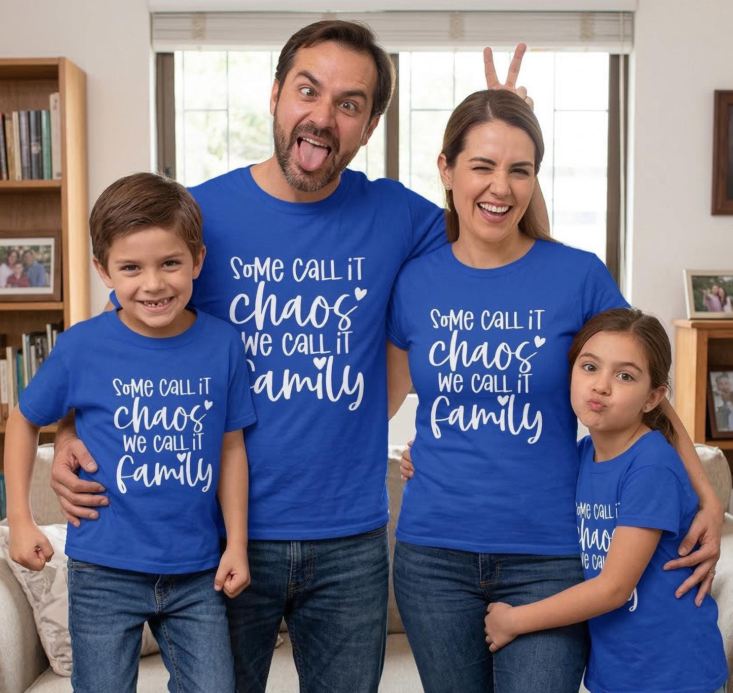 Chaos Family Matching Shirts | Funny Family Group Outfit | Chaotic Reunion Vacation Tee