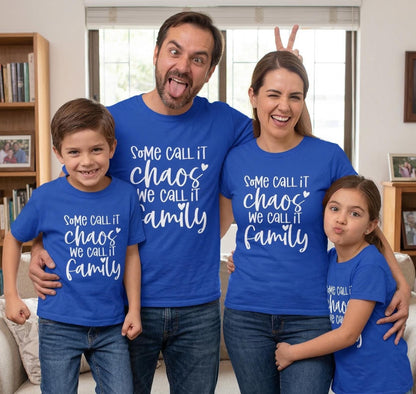 Chaos Family Matching Shirts | Funny Family Group Outfit | Chaotic Reunion Vacation Tee