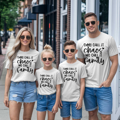 Chaos Family Matching Shirts | Funny Family Group Outfit | Chaotic Reunion Vacation Tee