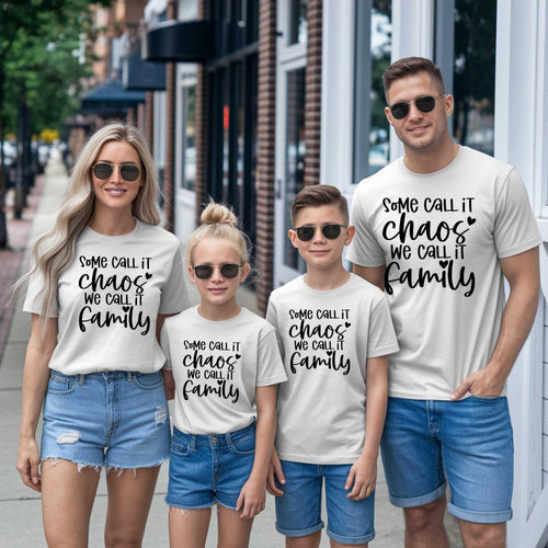 Chaos Family Matching Shirts | Funny Family Group Outfit | Chaotic Reunion Vacation Tee