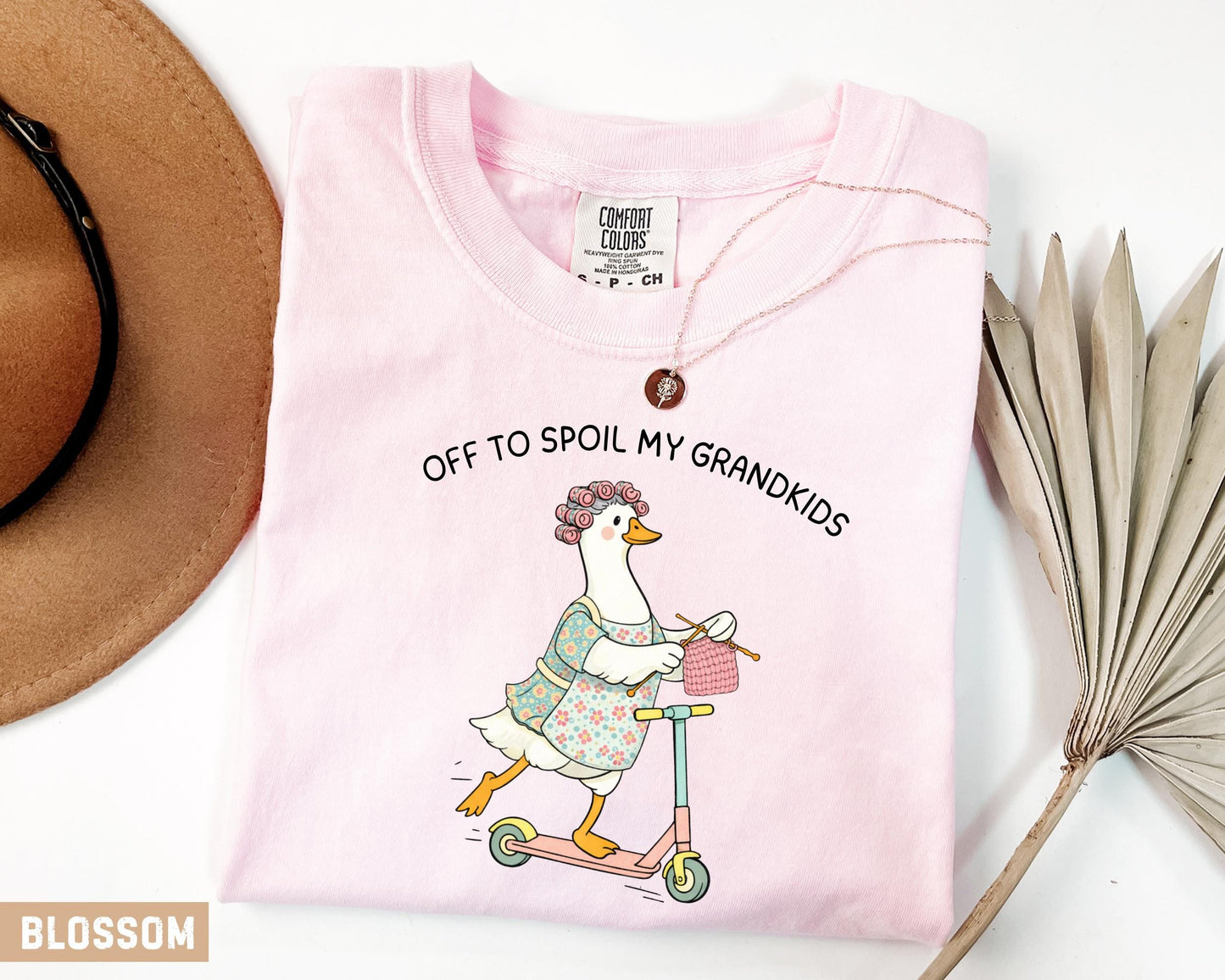 Comfort Colors® Off to spoil my grandkids Shirt, funny grandma shirts, Silly Goose Shirt, Funny Goose Tee, mother grandma gift