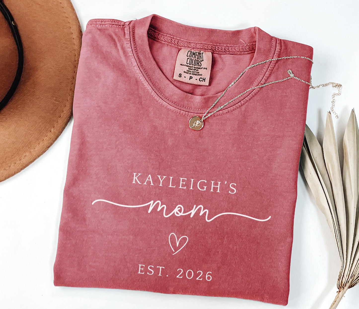 New Mom personalized shirt, Mom to be shirt for new mom Mothers day shirt for Mom t-shirt Custom Mother shirt Mom est. year shirt mom gift