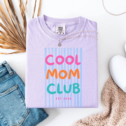 Personalized Cool Mom Club Shirt, Comfort Colors® Mom T Shirt, Funny Mom Gift, Mothers Day Shirt, Trendy Mama Tee, Birthday Gift For Mom