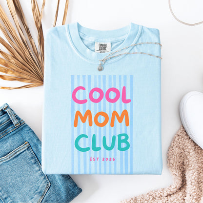 Personalized Cool Mom Club Shirt, Comfort Colors® Mom T Shirt, Funny Mom Gift, Mothers Day Shirt, Trendy Mama Tee, Birthday Gift For Mom