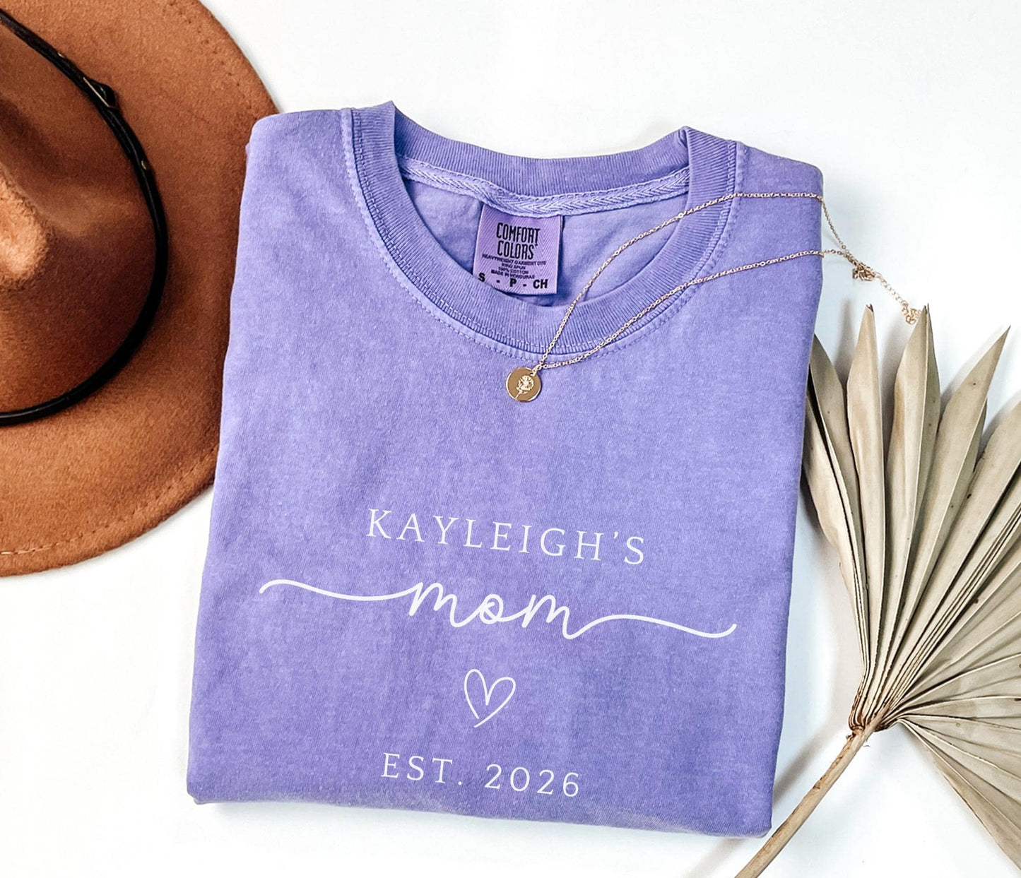 New Mom personalized shirt, Mom to be shirt for new mom Mothers day shirt for Mom t-shirt Custom Mother shirt Mom est. year shirt mom gift