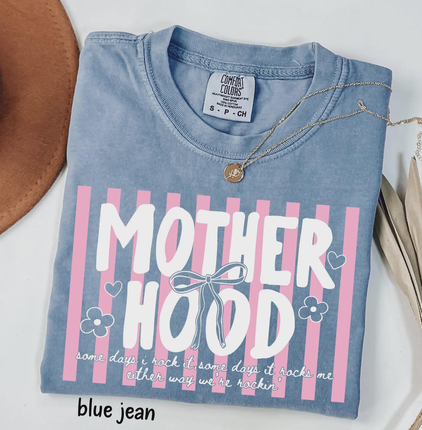 Comfort Colors®Retro Motherhood Shirt, Trendy Mama Shirt, Mom Life Tee, Oversized Graphic Mom T-Shirt, Cool Mom Club Shirt, Mothers Day Gift
