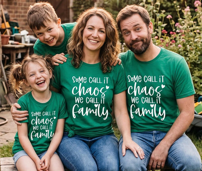 Chaos Family Matching Shirts | Funny Family Group Outfit | Chaotic Reunion Vacation Tee